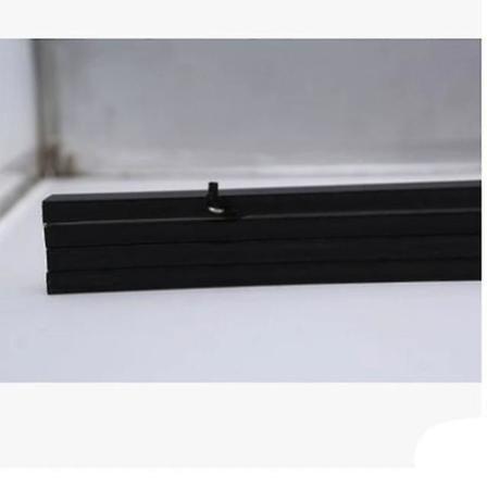 Magnetisk träfotoram Scroll Print / Poster / Bildhängare - Gör-det-själv-foto Black Wood 40cm