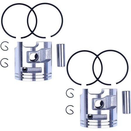 2 stk stempelringstiftsæt 51mm kompatibel med Husqvarna 575 575xp SAF motorsav Udskift 537 25 47-02