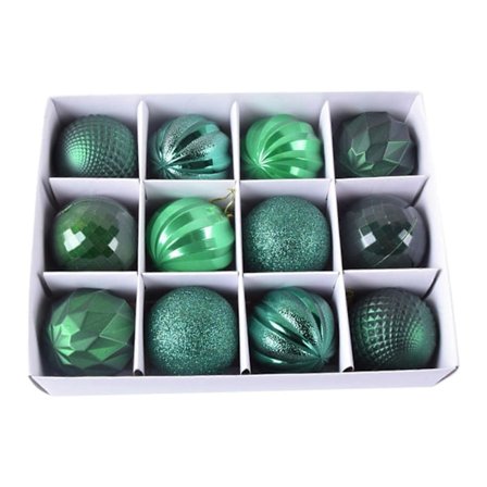 Nightmare Before Christmas 12 stk. Julekugler Pynt Fest Juletræ Dekorationer Hængende Ornament Dekoration