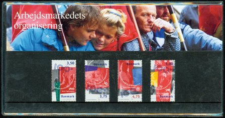 Danmark 1998 - Arbejdsmarkedets organisering - AFA souvenirmappe 28