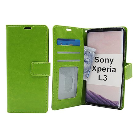 Crazy Horse Wallet Sony Xperia L3