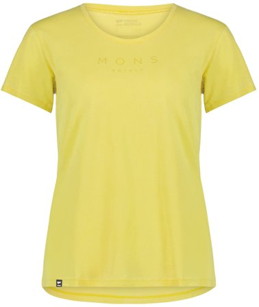 Mons Royale W's Zephyr Merino Cool Tee Lemonade