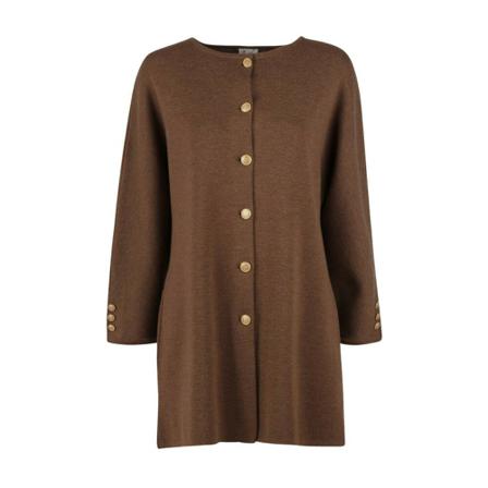 Stenströms Billie Knit Cardigan Brun, Dame Cardigans