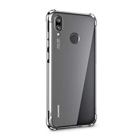 Huawei P Smart 2019 - Tyylikäs silikonikuori Transparent/Genomskinlig