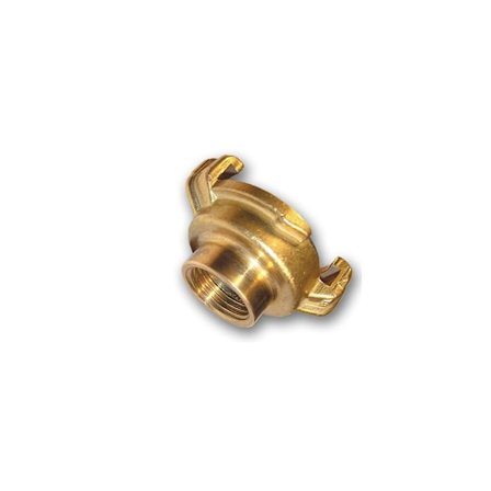 GEKA Slange lynkobling, 1" hun - MESSING