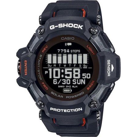 Klocka - CASIO - G-Shock Sport - GBD-H2000-1AER - Svart och orange