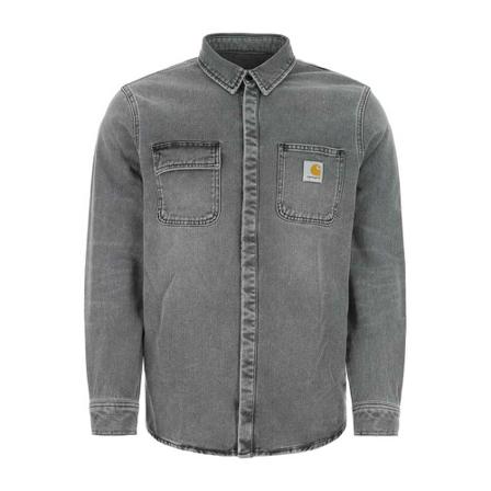 Carhartt Wip, Shirts Grijs, Heren, Maat:M