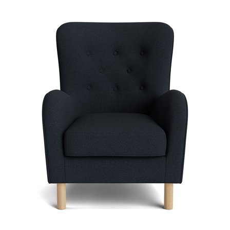 Vitra lænestol - Loop Mørkeblå - 75x94x100 - Lænestol