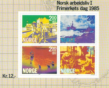 Norge - AFA 938 - Miniark - Postfrisk