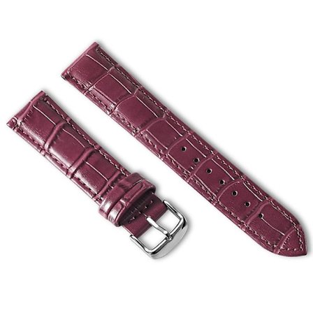 Ægte Læder Urrem Udskiftning Quick Release Urremme til Mænd Kvinder 22mm