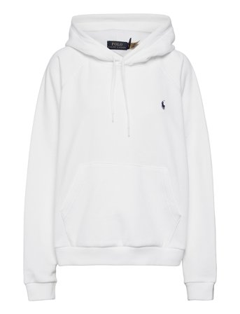 Polo Ralph Lauren Fleece Pullover Hoodie - White - XXS