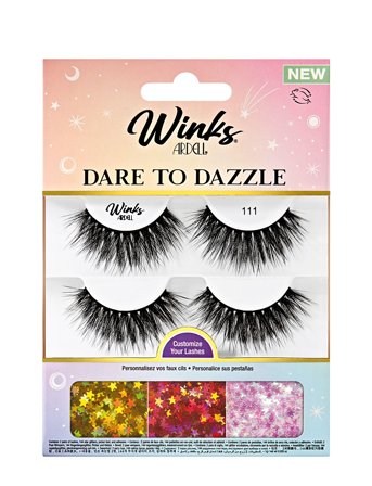 Ardell Winks Dare To Dazzle 111 Stars - Black - ONE SIZE