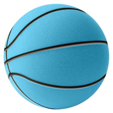 Stille Basketball Lydløs Ball Sensorisk Ball Bærbar Treningsball Sprettball Størrelse 5 Grønn