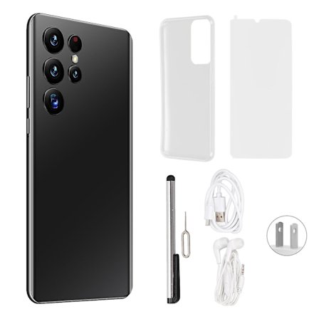 S22 Ultra Älypuhelin: 6,6" HD+ Näyttö, Dual SIM, 128GB Laajennettava, 3000mAh Akku