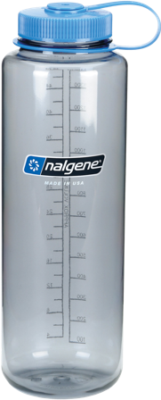 Nalgene Bottle 1,4 l Wide Mouth Silo Sustain Gray