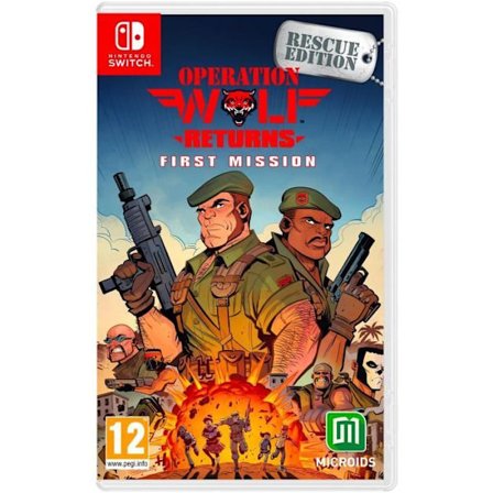 Operation Wolf Returns: First Mission Switch -peli