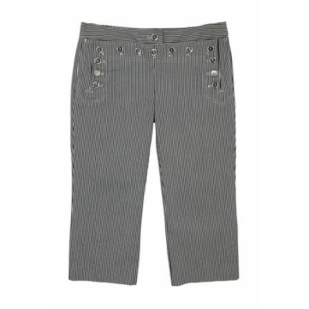 Dolce & Gabbana Pre-owned, Sailor pants Wit, Dames, Maat:ONE Size,Polyamide,strepen
