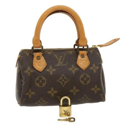 Louis Vuitton Vintage, Pre-owned Speedy Bruin, Dames, Maat:ONE Size,leer