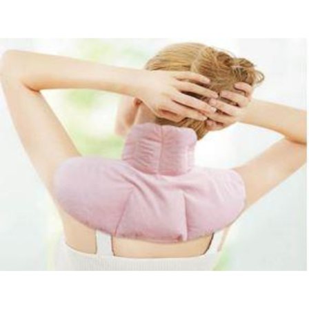 Värmekudde / Nackvärmare / Vetekudde - Nackkudde med Lavendel Vit Vit Vit