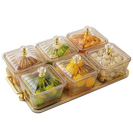 Let lys luksus glasrum frugtplade kommerciel bar hjem stue tørret frugt f