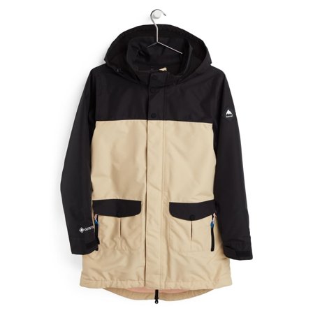 Burton Women's Gore-tex Eyris Jacket lined ski jackets Beige S
