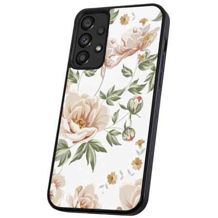 Samsung Galaxy A13 4G - Cover/Mobilcover Blomstermønster
