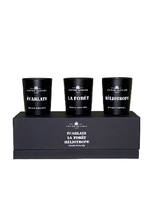 Victor Vaissier 3-set Scented Candle Doftljus & rumsdofter Unisex 3x70 g