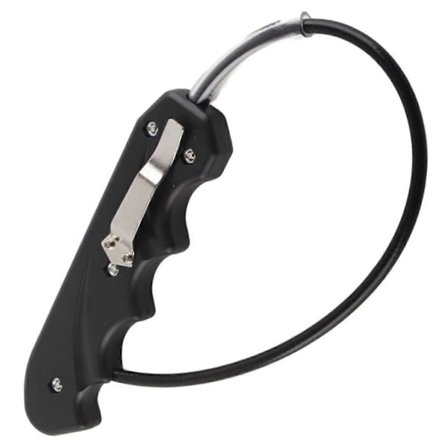 Bærbar sikkerhedsværktøj Wire Whip Staff Bærbar Martial Arts Kudo Whip til kamp Hurtigt angreb Person