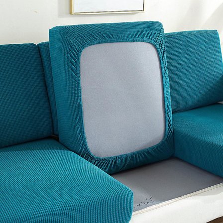 Ren Farve Tyk Elastisk Sofa Betræk Moderne Minimalistisk Sofa
