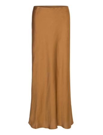 Acaciabbjoanelle Skirt Brown Bruuns Bazaar