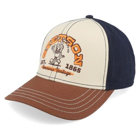 Stetson - Beige adjustable Keps - Baseball Cap Walking Drink Brown Beige Adjustable @ Hatstore