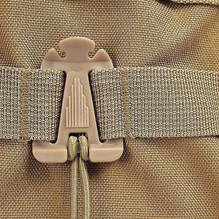 Spännen Rem Klipp Bälte Hållare Taktisk Rem Hanteringsverktyg Med Elastisk Sträng 10st-svart