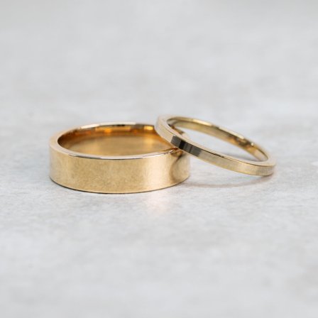 Förlovningsring Ek, 18K Rödguld - Förlovning- och vigselringar