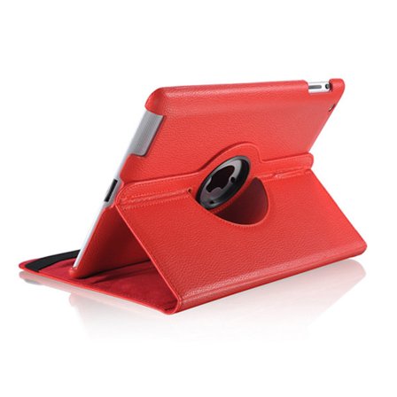 IPAD 2 3 4 BESKYTTELSE / ETUI I RØD FARVE