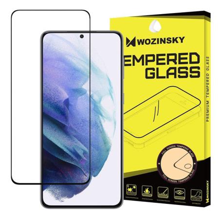 Skärmskydd Samsung S21 Plus 5g I Härdat Glas Fullskärm Svart