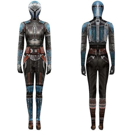 Halloween Cosplay Kostyme Bo-katan Kryze Jumpsuit Karneval Kostymer For Voksne Og Barn