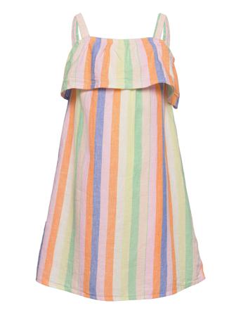 Kogstella Stripe Strap Dress Wvn Patterned Kids Only