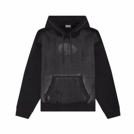 Diesel Sweatshirts Hoodies Sort, Herre