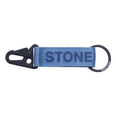 Stone Island, Keyrings Blauw, unisex, Maat:ONE Size