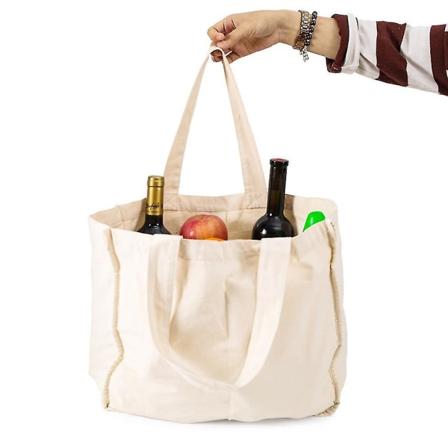 Shoppingväska i bomullsfack Canvasväska Frukt och grönsaker C