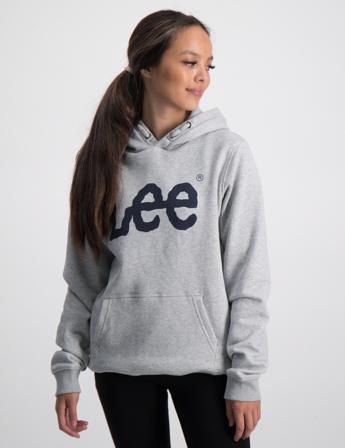 Lee Wobbly Graphic BB OTH Hoodie Grau Hoodies/Kapuzenpullover Mädchen - Kidsbrandstore