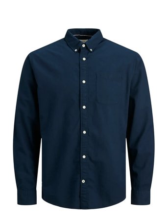 Jjeoxford Shirt Ls Noos Navy Jack & J S