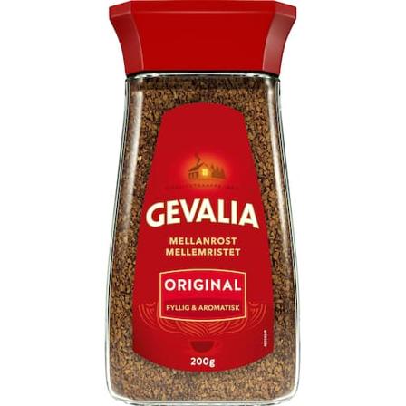 GEVALIA Kaffe snabbkaffe burk 200g