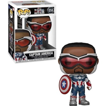 Funko Pop! Marvel: Falcon and the Winter Soldier - Captain America