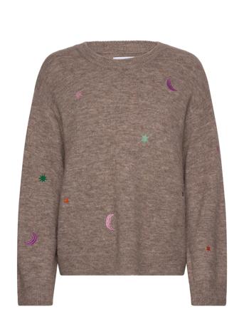 Nustelli Pullover Pullover Brun Nümph*Betinget Tilbud