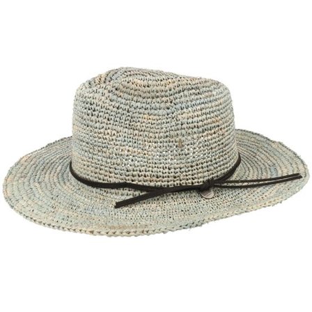 Barts - Blå straw Hatt - Celery Hat Dark Celadon Straw Hat @ Hatstore