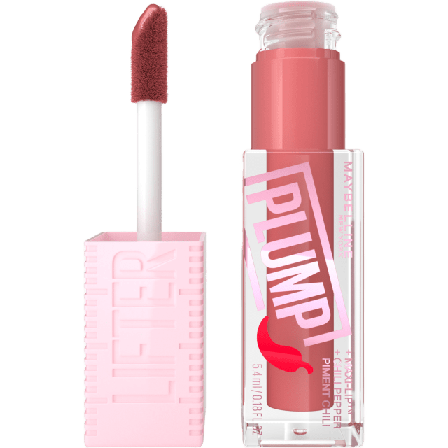 Maybelline Lifter Plump Lipgloss Läppglans Unisex Rosa 5,4 ML
