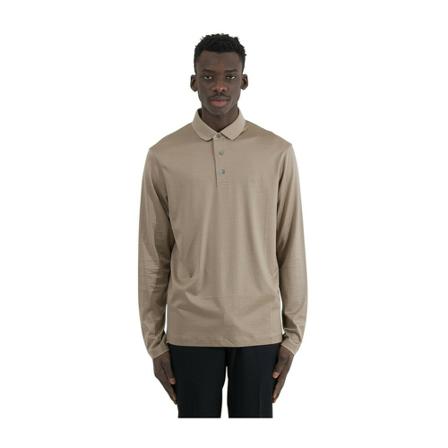 Emporio Armani Polo L/S Essential Regular Fit inbo, Herre