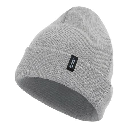 BomBoogie Tricot Hat with Lapel Grå, Herre Accessories, Størrelse: ONE Size
