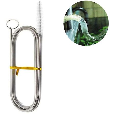 1,55 m:n joustava jääkaapin puhdistusharja, ruostumattomasta teräksestä valmistettu keittiön viemäriputken puhdistusharja, putken 